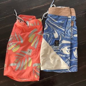 2 size 26 Volcom boardshorts